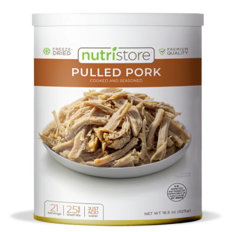 Freeze Dried Pulled Pork